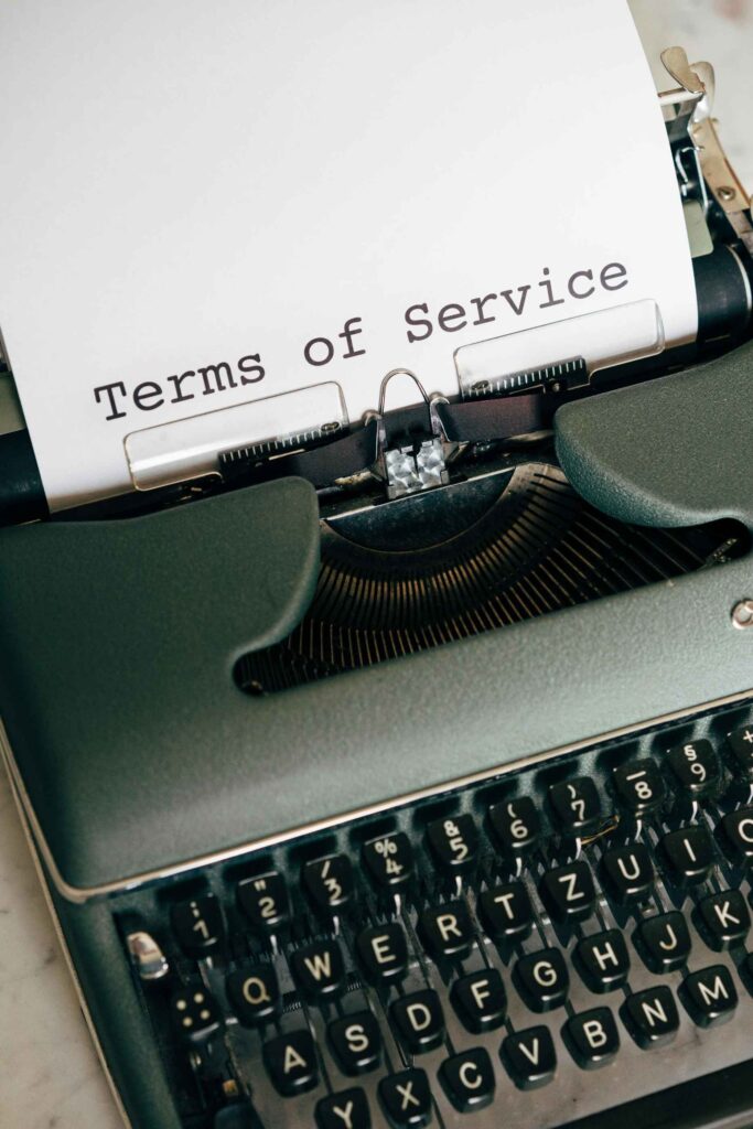 Terms of service