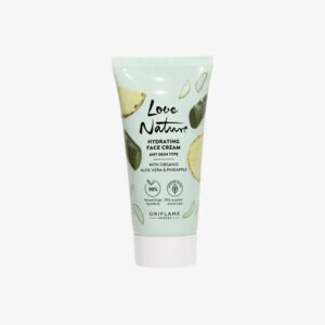 Hydrating Face Cream with Organic Aloe Vera & Pineapple