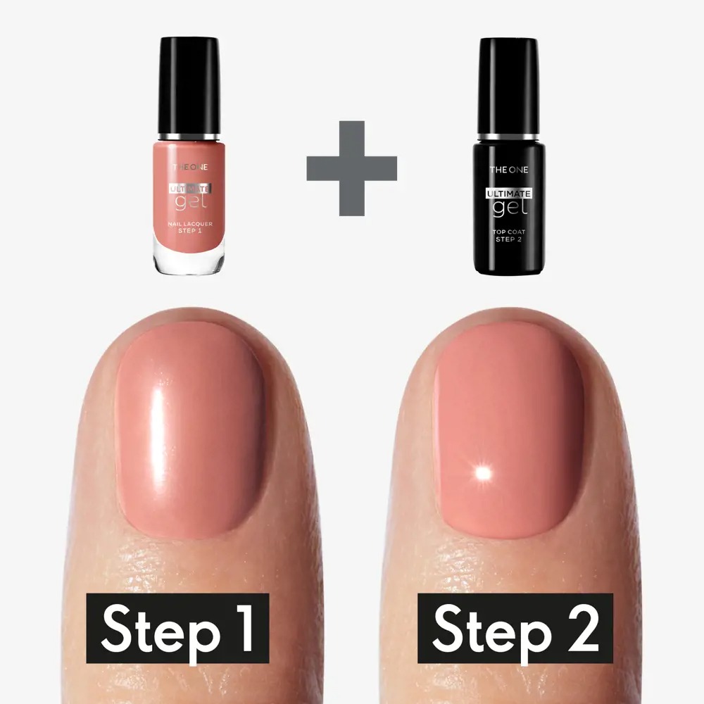 Ultimate Gel Top Coat Step 2