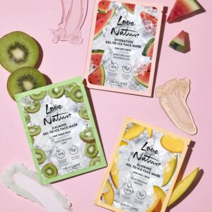 Love Nature Organic Mango Sparkling Gel Face Mask